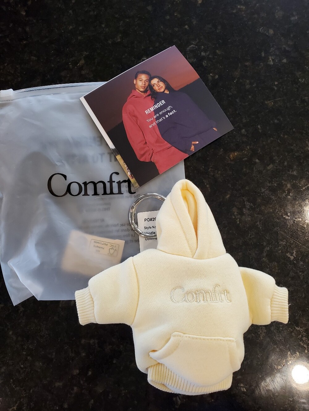 Comfrt Keychain